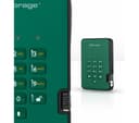 ISTORAGE diskAshur2 Portable Hard Drive - 500 GB, Green thumbnail 2