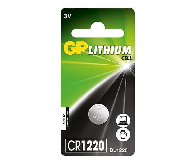 LITHIUM BUTTON CELL CR1220 - Image 1