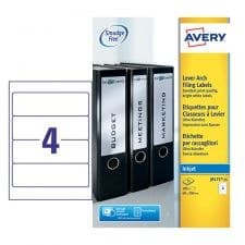 Avery J8171-25 Filing Labels 25 sheets - 4 Labels per Sheet - Image 1