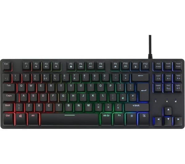 ADX FireFight Core K14 Gaming Keyboard Black - Image 1