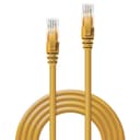 Lindy 15m Cat.6 U/UTP Ethernet Cable, Yellow thumbnail 3