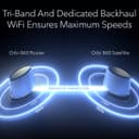 NETGEAR Orbi Tri-Band WiFi 6 Mesh Network System (RBK863S) - Router + 2 Satellite Extenders thumbnail 6