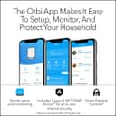 NETGEAR Orbi Tri-Band WiFi 6 Mesh Network System (RBK863S) - Router + 2 Satellite Extenders thumbnail 8