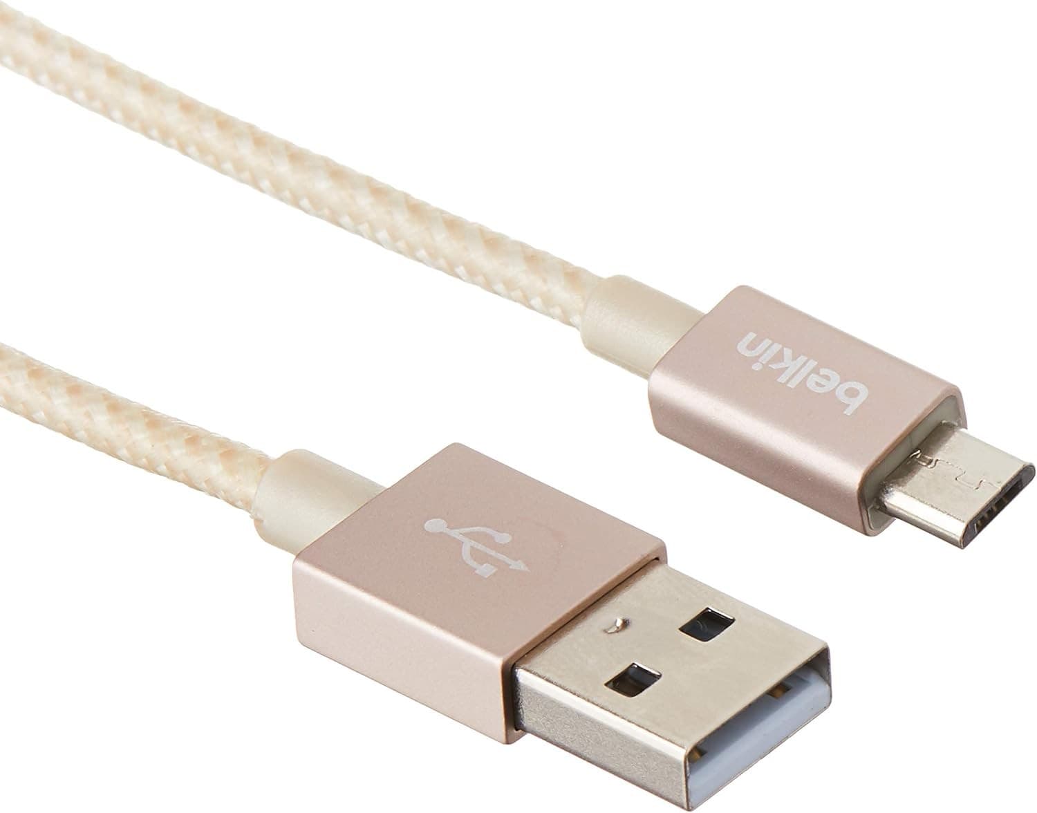 Belkin MIXT Micro USB to USB Cable 1.2m Braided - Gold 