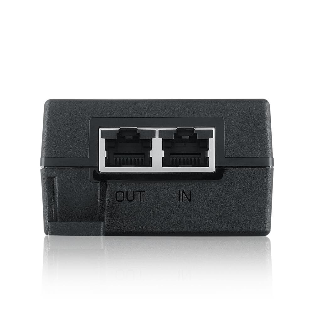 Zyxel POE12-60W 5G 2 Port PoE+ Injector - Black - Image 4
