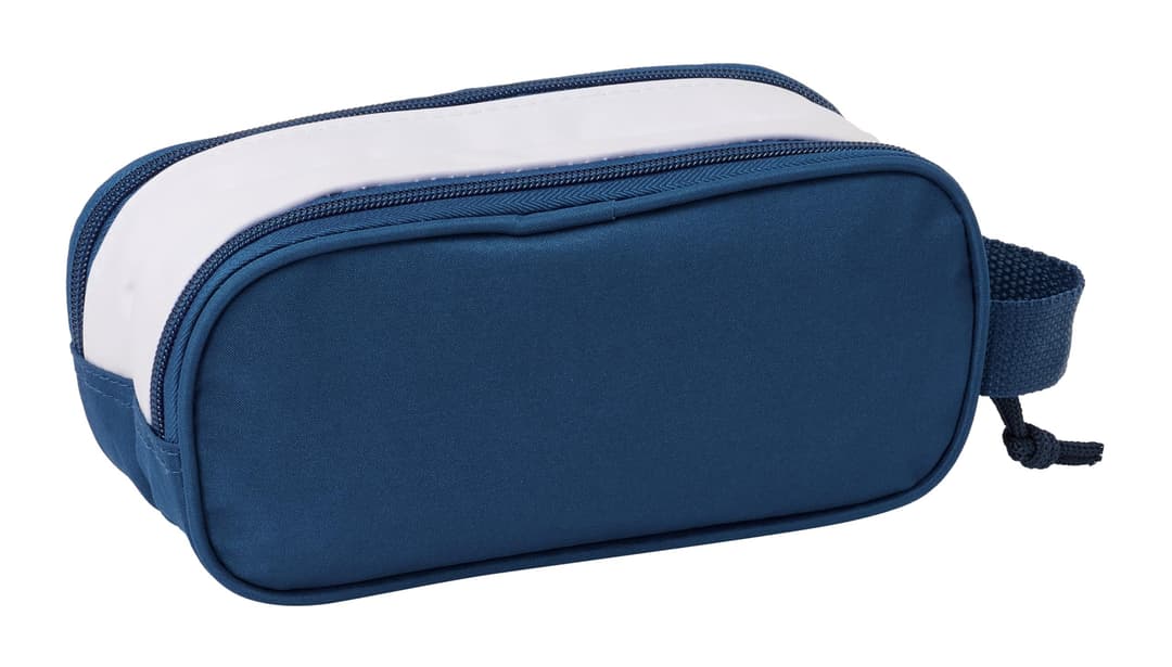 Safta Real Madrid 3D Double 3D Pencil Case - Black/White - Image 2