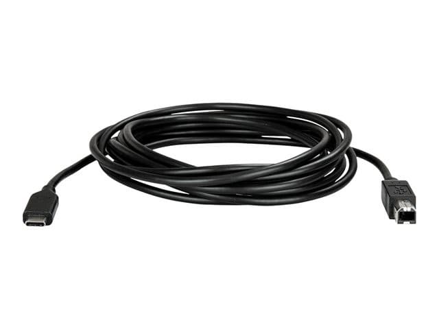 StarTech USB-C to USB-B Cable 3m Black - Image 2