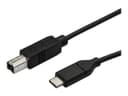 StarTech USB-C to USB-B Cable 3m Black thumbnail 3