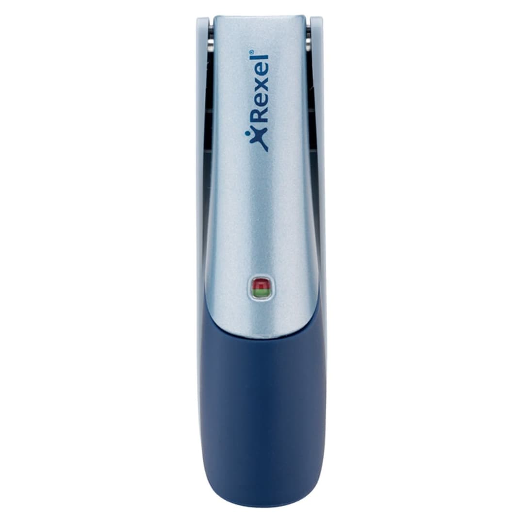 Rexel Gazelle Half Strip Stapler Silver/Blue - Image 4