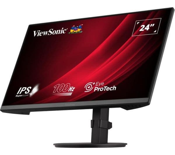 VIEWSONIC VG2408A Full HD 24" LED Monitor - Black - Image 8