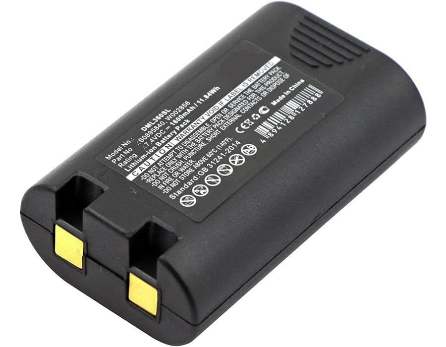 CoreParts MBXPR-BA001 Replacement Battery for Dymo LabelManager 360D/420P and Rhino 4200/5200 Label Printers, 7.4V 1600mAh Li-ion