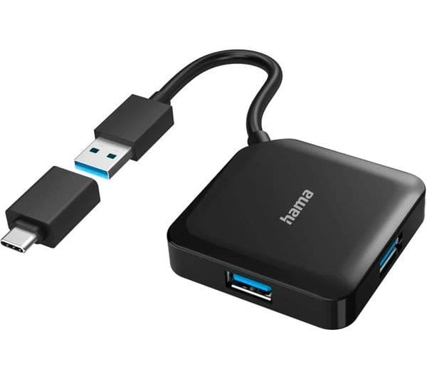 HAMA 4-port USB Type-C Connection Hub