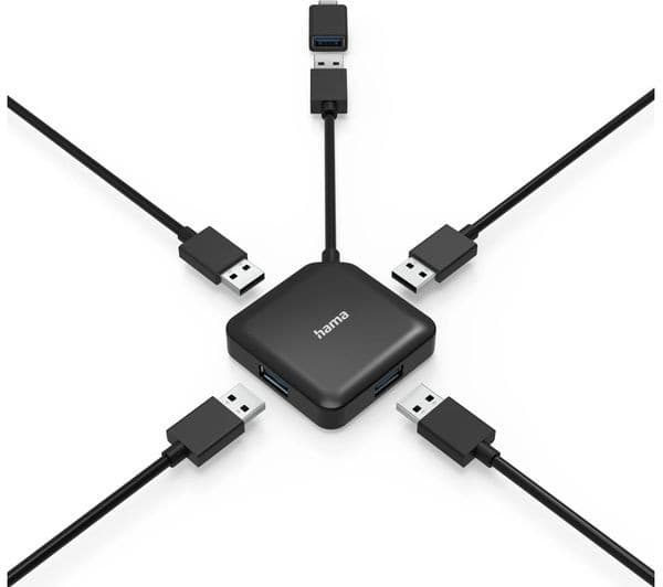 HAMA 4-port USB Type-C Connection Hub - Image 4