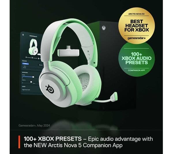 SteelSeries Arctis Nova 5X Headphones White - Image 5