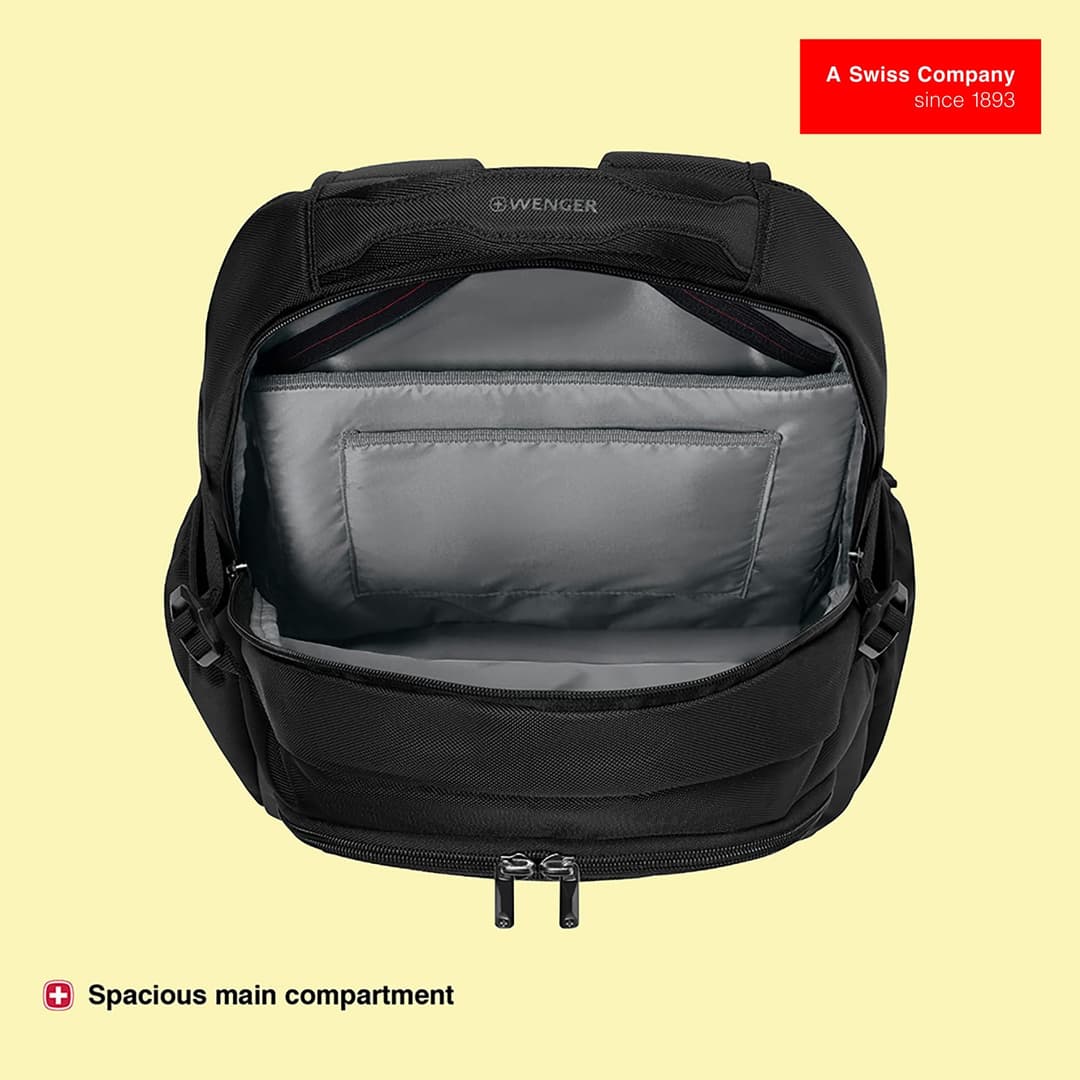 Wenger XE Ryde Laptop Backpack - Black - Image 4