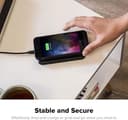 Mophie Qi Charge Force Wireless Charging Pad - Black thumbnail 2