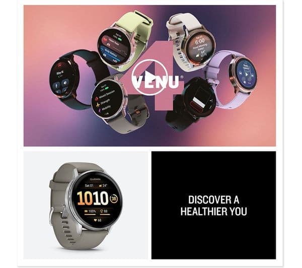 GARMIN Venu 4 Smartwatch 45mm - Citron - Image 8