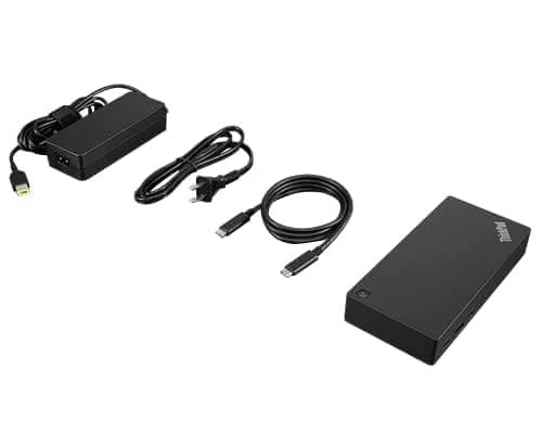 Lenovo ThinkPad USB-C Dock Gen2 40AS0090UK Docking Station - Black - Image 5