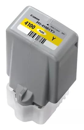 Canon PFI-4100 LUCIA PRO II Ink Cartridge 80ml - Yellow - Image 1