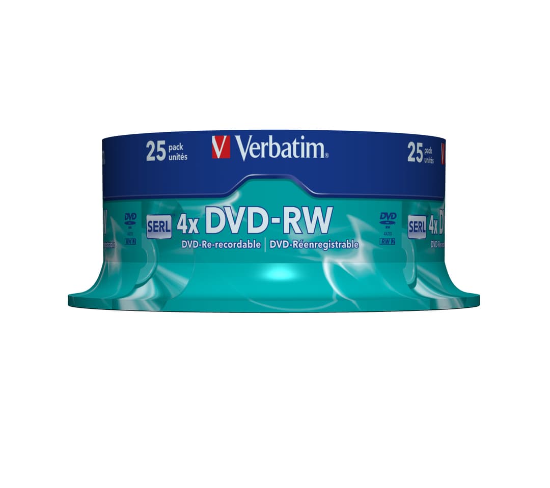 Verbatim DVD-RW Matt Silver 4.7 GB 25 pc(s) - Image 1