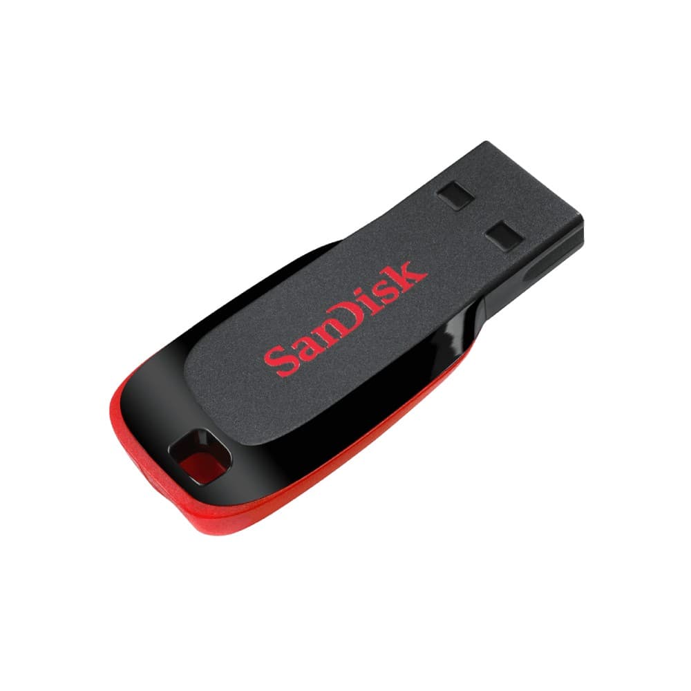 USB Stick SanDisk Cruzer Blade 128GB Type-A 2.0 USB Flash Drive - Image 1