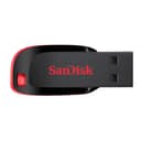 USB Stick SanDisk Cruzer Blade 128GB Type-A 2.0 USB Flash Drive thumbnail 3