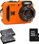 KODAK Pixpro WPZ2 Water Camera Pack Orange + 2 Batteries + 1 MicroSD Card thumbnail 2