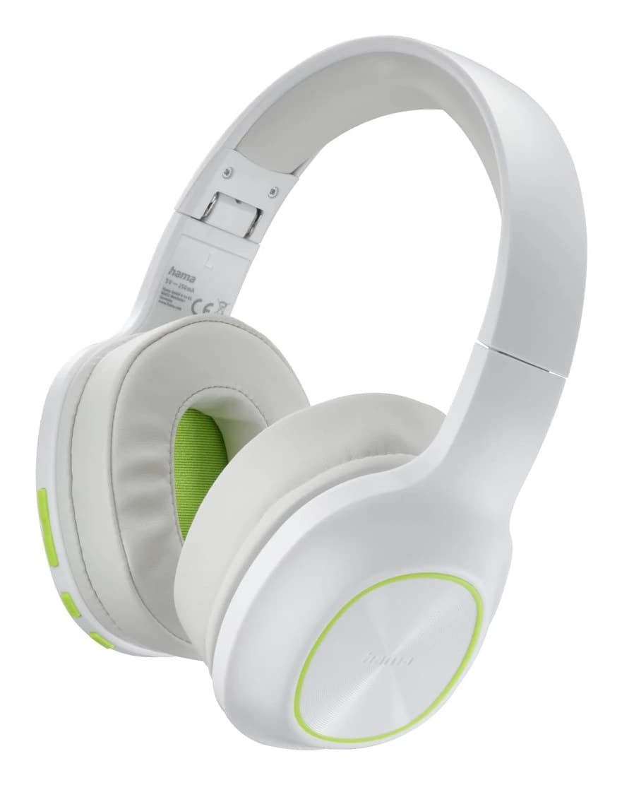 Hama Spirit Calypso III Wireless Bluetooth Headphones - Green/White - Image 2