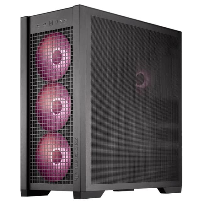 ASUS TUF Gaming GT302 ARGB E-ATX Mid-Tower PC Case - Black