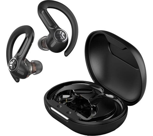 JLab Epic Air Sport ANC 3 True Wireless Earbuds - Black - Image 1