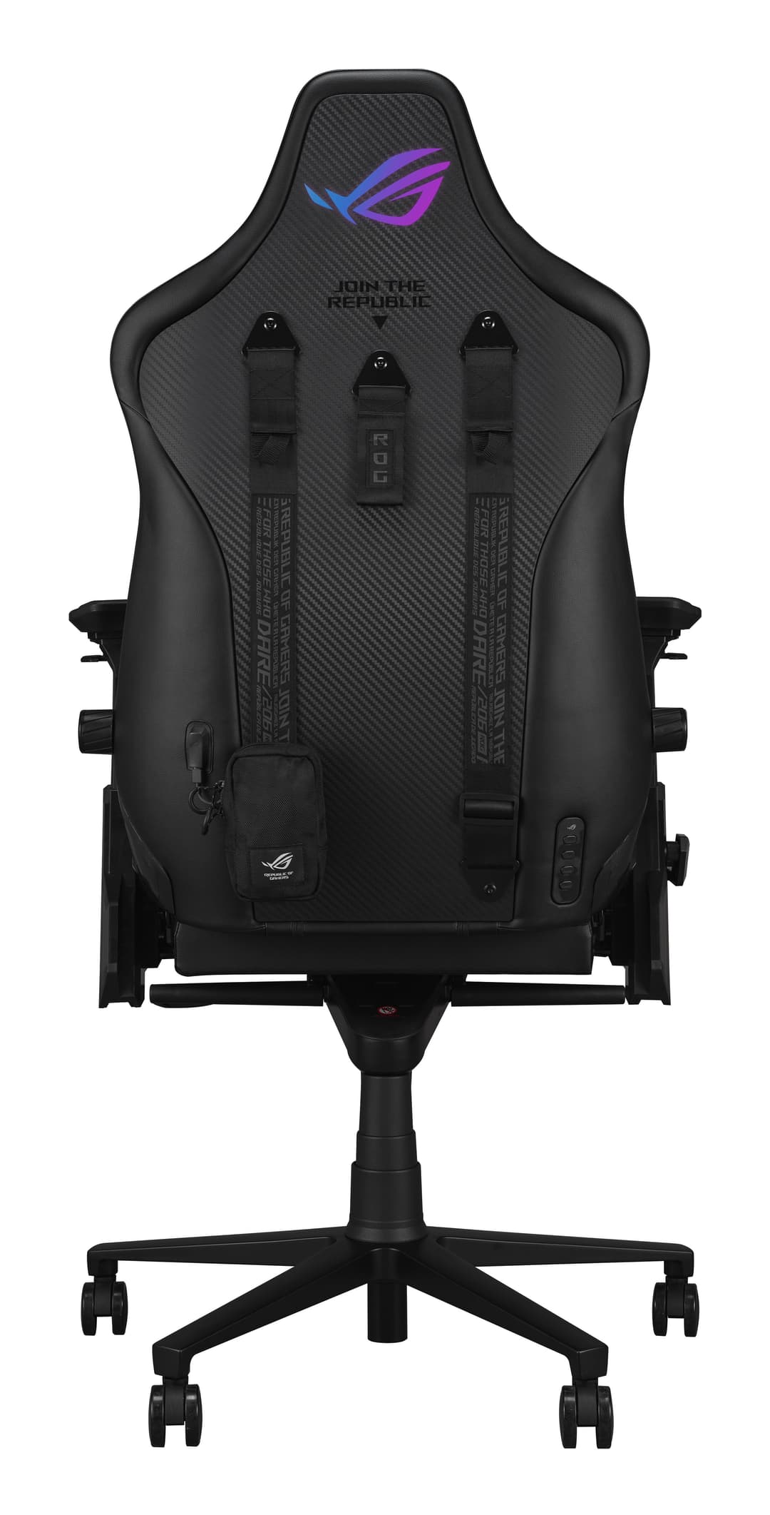 ASUS ROG Courser Universal gaming chair Padded seat Black - Image 4