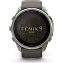 Garmin Fenix 9 Pro INREACH Watch Solar 51mm Sapphire Titanium Pebble Grey thumbnail 2