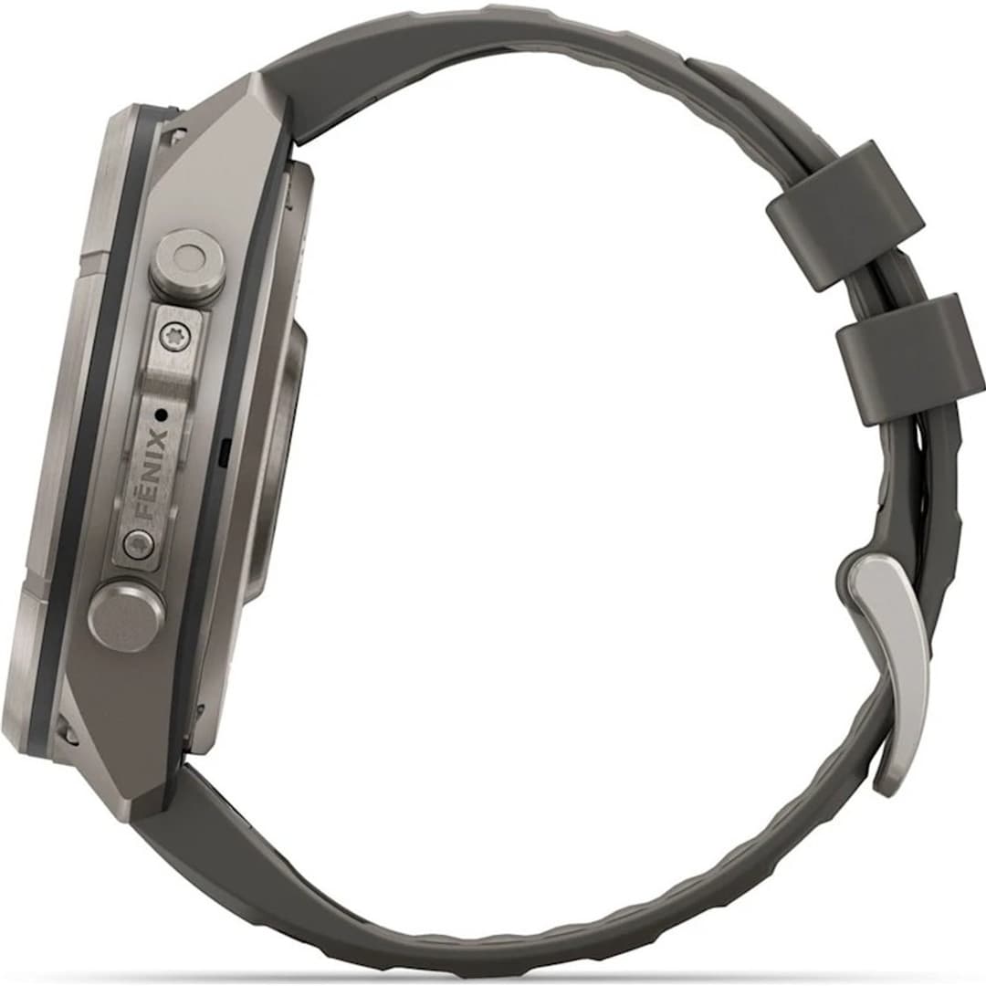 Garmin Fenix 9 Pro INREACH Watch Solar 51mm Sapphire Titanium Pebble Grey - Image 5