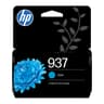 HP 937 Cyan Original Ink Cartridge