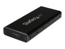 StarTech.com M.2 SSD Enclosure for M.2 SATA SSDs - USB 3.1 (10Gbps) with USB-C Cable - External Enclosure for USB-C Host - Aluminum (SM21BMU31C3) - storage enclosure - SATA 6Gb/s - USB 3.1 (Gen 2) thumbnail 4