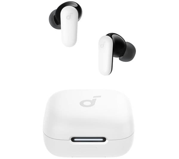 Soundcore R50i NC Wireless Noise-Cancelling Earbuds - White - Image 1