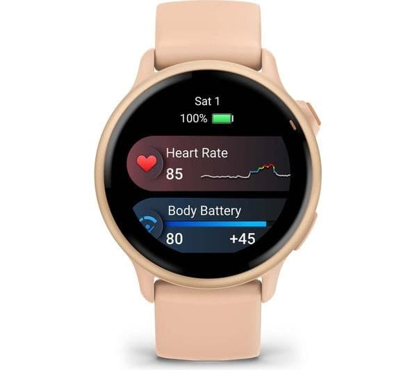 Garmin vivoactive 6 42mm Smartwatch - Pink Dawn - Image 4