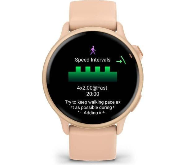 Garmin vivoactive 6 42mm Smartwatch - Pink Dawn - Image 5