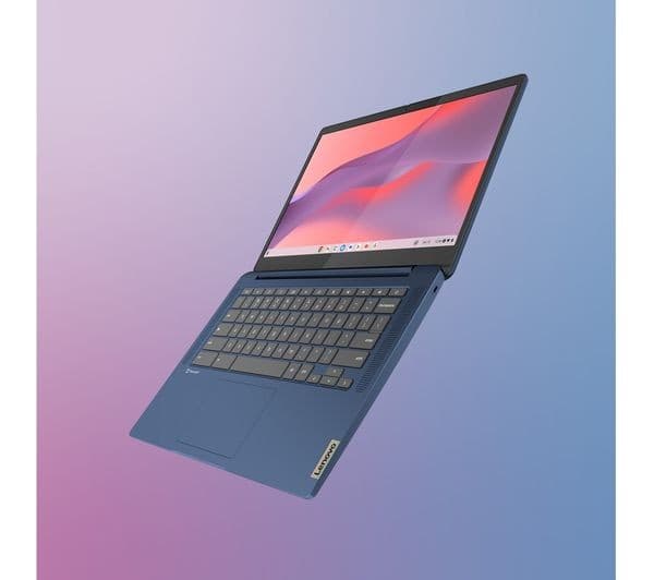 Lenovo IdeaPad Slim 3 Chromebook 14" MediaTek Kompanio 520 8GB 128GB Abyss Blue - Image 7