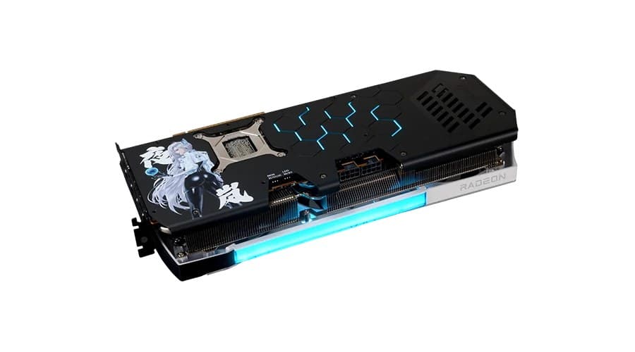 PowerColor RX 9070 XT Hellhound REVA AMD Radeon RX 9070 XT 16 GB GDDR6 - Image 5