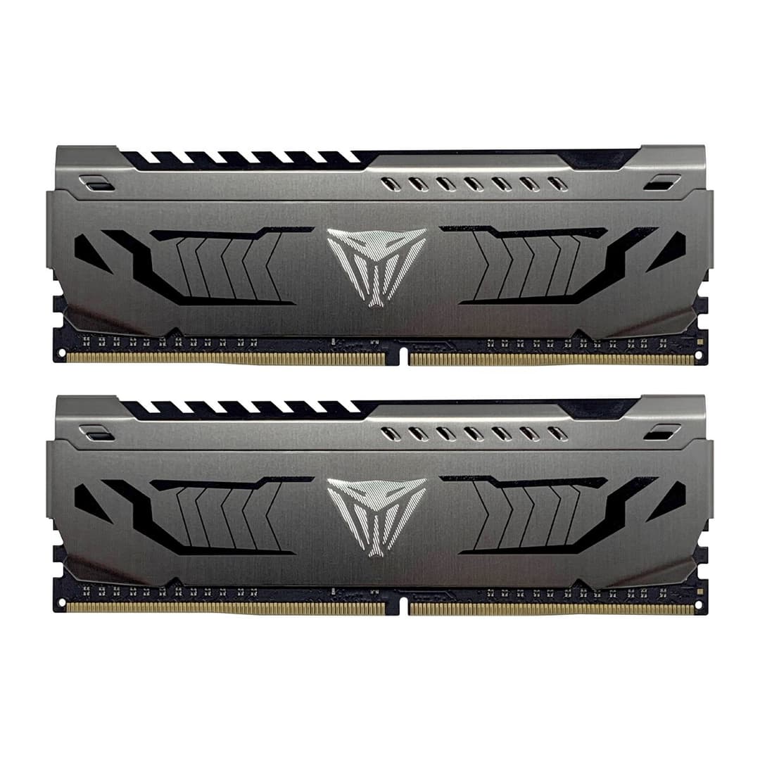 Patriot Viper Steel DDR4 3200MHz CL16 288-pin DIMM Memory - 16GB (2x8GB) (PVS416G320C6K) - Image 1