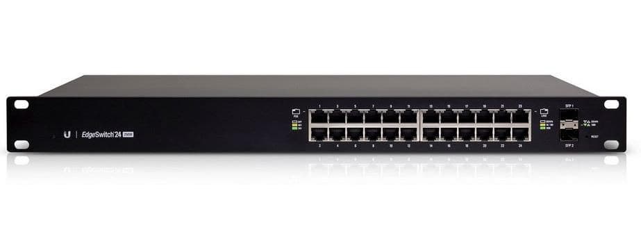 Ubiquiti EdgeSwitch ES-24-250W 24-Port Gigabit Managed PoE+ Switch, 2x SFP, 250W PoE Budget - Image 1