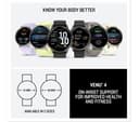 Garmin Venu 4 Smartwatch 45mm Silver thumbnail 7