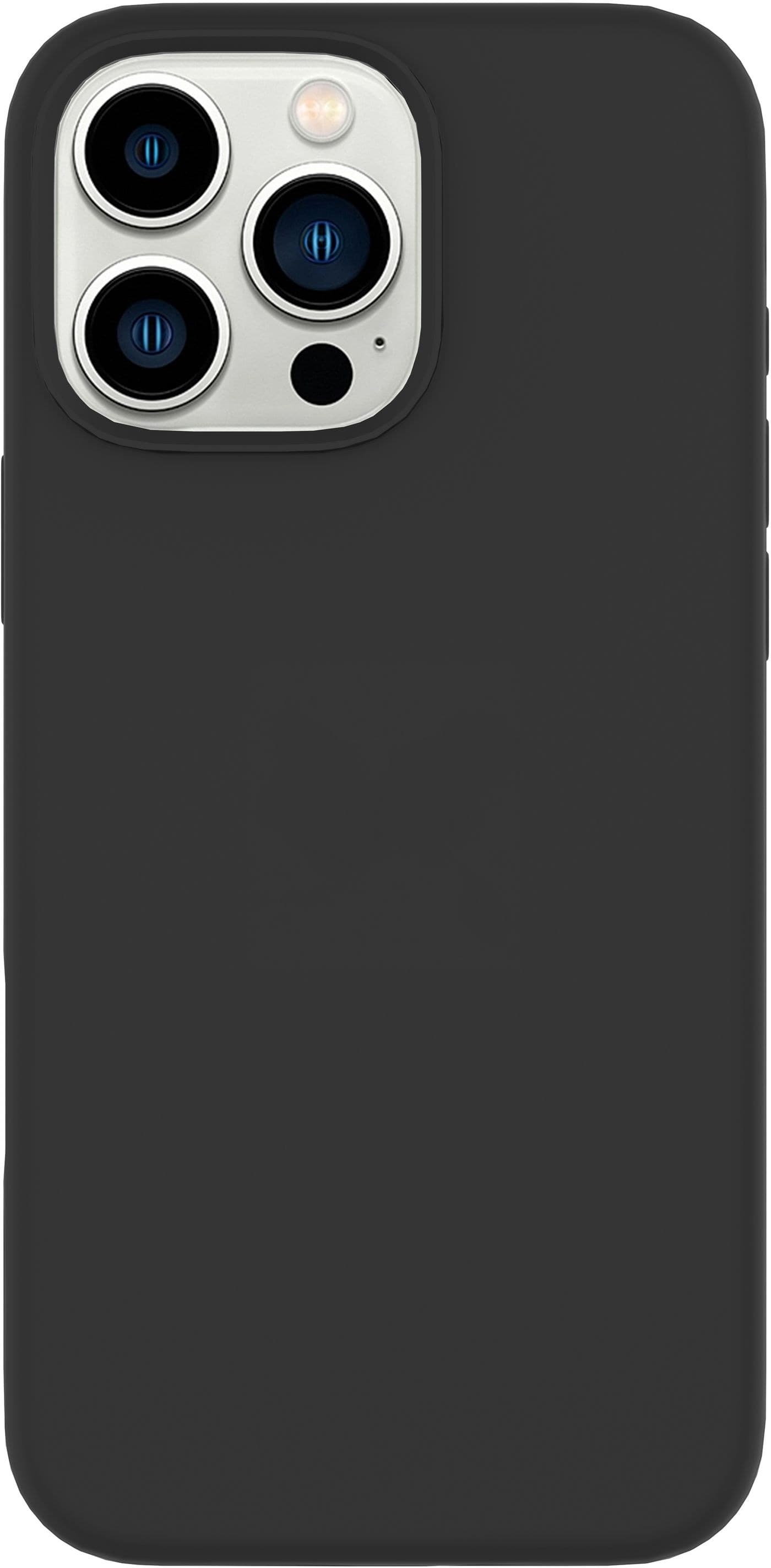 eSTUFF INFINITE (GRS) RIGA Silicone Case for Apple iPhone 16 Pro - Black - Retail Pack