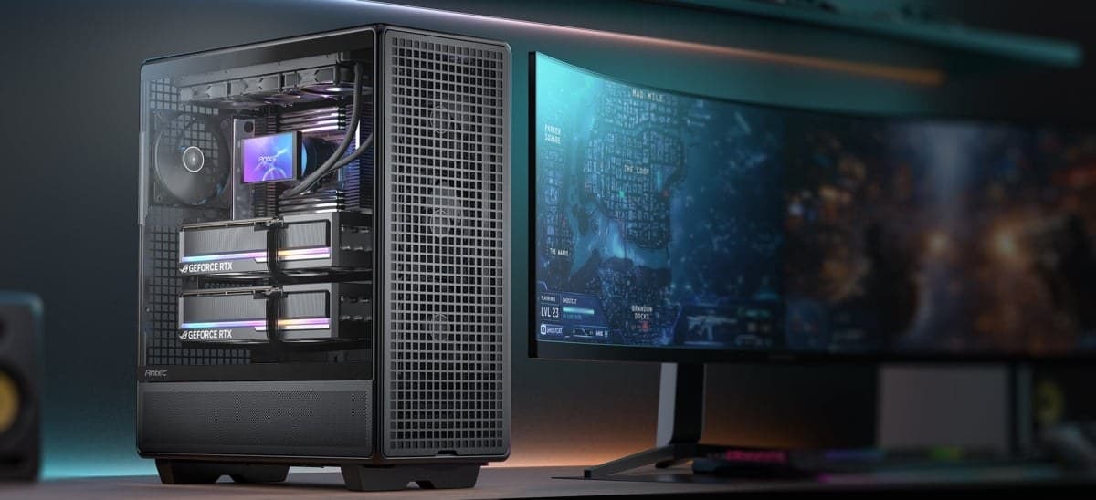 900 900 Full Tower Case - AI Workstation & Gaming Chassis - Supports E-ATX & Threadripper & Back-Connect MB - 6 PWM Fans Included - Type-C 10Gbps