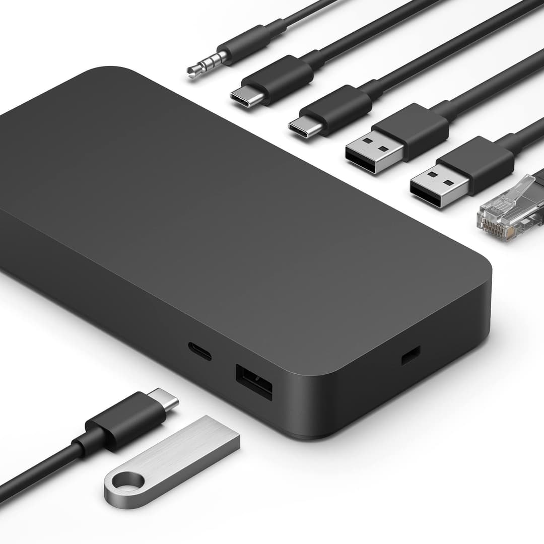 Microsoft Surface Thunderbolt 4 Dock - Black - Image 5