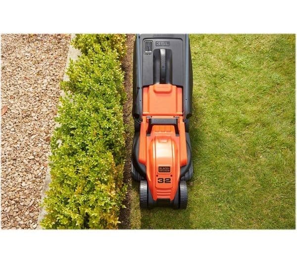 BLACK+DECKER BEMW451 32cm 1200W Corded Electric Rotary Lawn Mower - Image 2