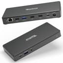 Plugable Technologies USB C Docking Station Dual Monitor 2 HDMI Ports, Power Delivery Dock, Dual 4K Monitor for Windows, ChromeOS, 1x USB-C, 3x USB, Ethernet, and Audio - Driverless (UD-MSTH2) thumbnail 1