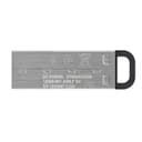 Kingston DataTraveler Kyson USB 3.2 Gen 1 Metal Flash Drive 128GB - Silver thumbnail 2