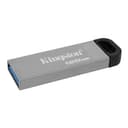 Kingston DataTraveler Kyson USB 3.2 Gen 1 Metal Flash Drive 128GB - Silver thumbnail 3